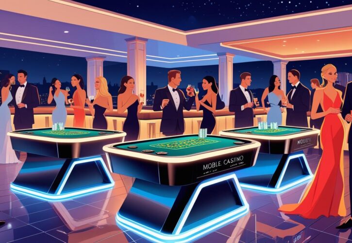 Casino-Feeling für Ihr Event: So wird jede Feier unvergesslich – Mit einem mobilen Casino voller Glamour, Spielspaß und Show.