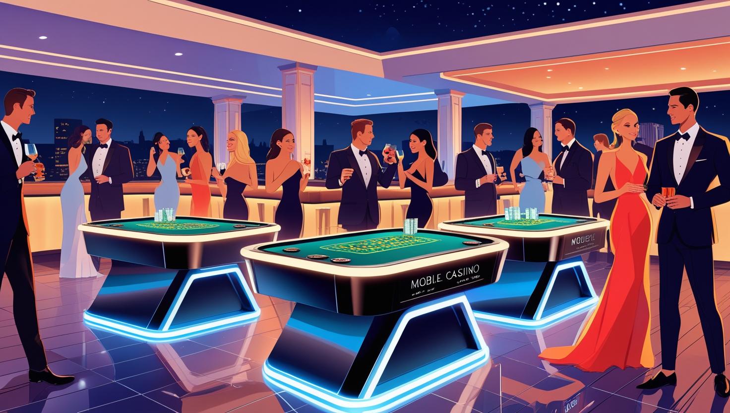 Casino-Feeling für Ihr Event: So wird jede Feier unvergesslich – Mit einem mobilen Casino voller Glamour, Spielspaß und Show.
